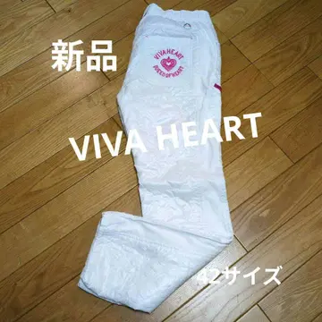 [새상품] VIVA HEART 골프 방한 팬츠 화이트