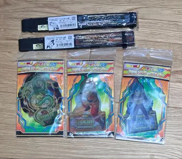 드래곤볼 체인지 아크릴 키링 전 3종 용옥 부채 2개 세트