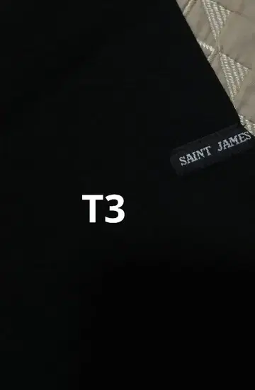 새상품급 세인트 제임스 블랙 t3 SM