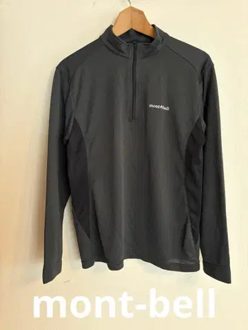mont-bell 위클론 ZEO 롱 슬리브 지퍼 셔츠