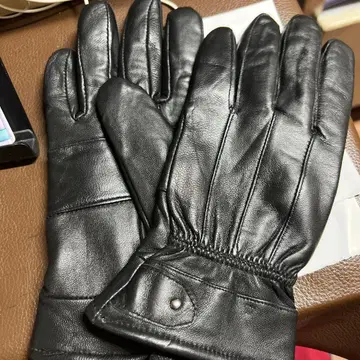 가죽 블랙 장갑