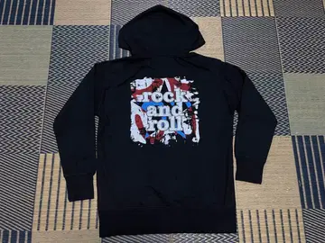 B'z LIVE-GYM 2023 STARS 로큰롤 후드티 블랙 L