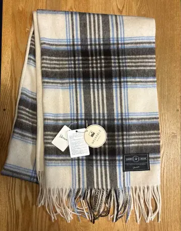 Dessins 워셔블 스톨 체크 무늬