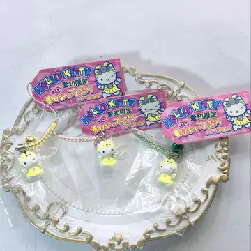 헬로키티 끈 장식 아이치 한정판 토요타 오이덴 축제 3종 세트