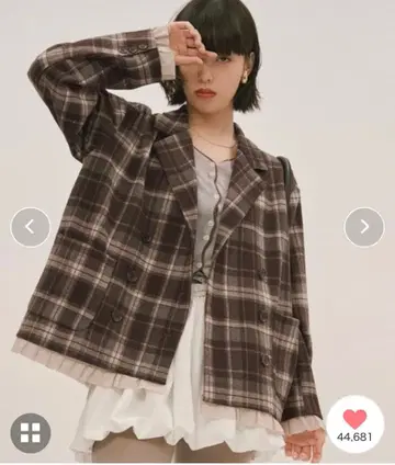 loin nuit 로완뉴이 자켓 브라운