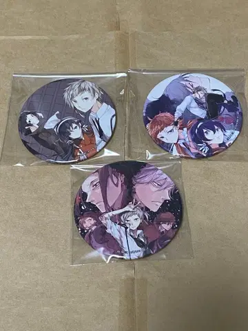 문호 스트레이독스 원작 캔뱃지