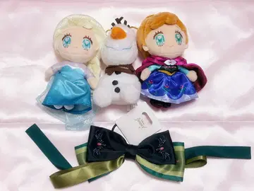 디즈니 엘사 올라프 안나 묶음 판매 머리끈 디즈니 스토어