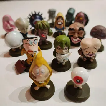 미즈키 프로 게게게의 키타로 캐릭터 피규어 세트 16개