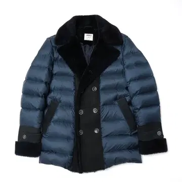 엠메티 EMMETI 무스탕 하이브리드 다운 자켓 네이비 44