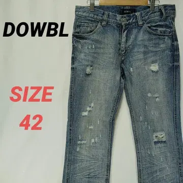 DOWBL 더블 데미지 진 데님 팬츠 남성용 42