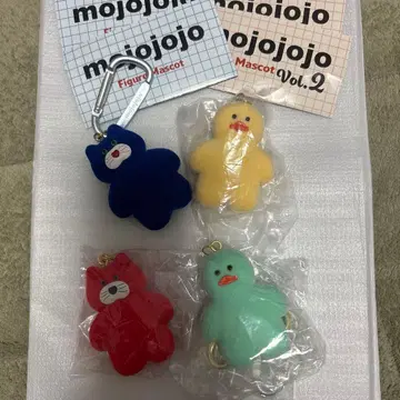 모조조조 피규어 마스코트 Vol.1 Vol.2의 4종