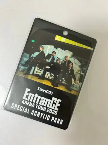 Da-iCE EntrancE ARENA TOUR 2025 아크릴 패스