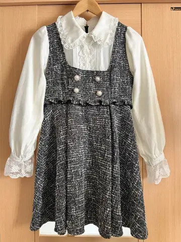 ROJITA 원피스 트위드 블랙