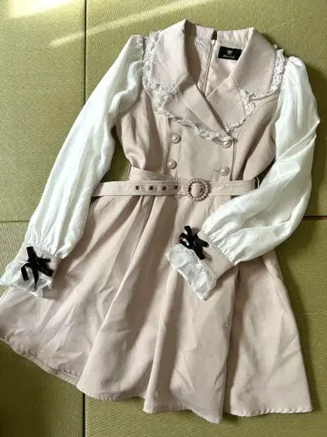 ROJITA 원피스 핑크 베이지