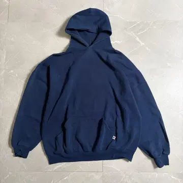 90s 러셀 후드티 무지 USA제 네이비 XXL 사이즈