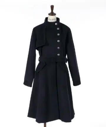 [ axes femme ] 밀리터리풍 연 코트 네이비