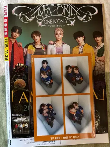 ONE N' ONLY TVLIFE 아마조니아 카드 TETTA NAOYA