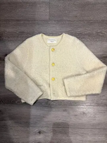 MACPHEE 크림색 가디건