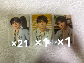 timelesz 트레이딩 카드 사토 쇼리 시노즈카 다이키