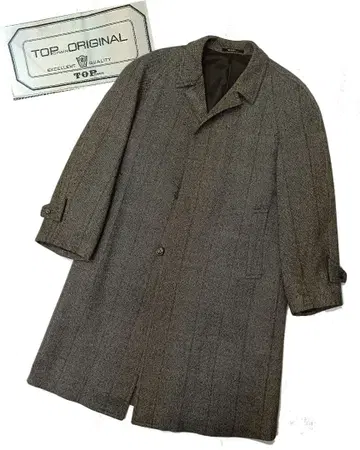 [ TOPchain ] 울지 롱 코트 브라운 L 사이즈 l5