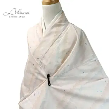 LULU98 기모노 코몬 명주 기장 159 핑크