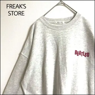 FREAK'S STORE 맨투맨 Beatles 그레이 오버 사이즈