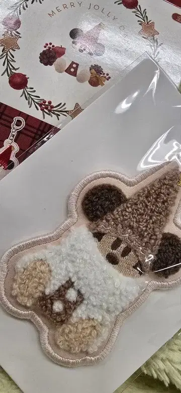 릴린린 크리스마스 2025 키체인 키링 디즈니 브라운