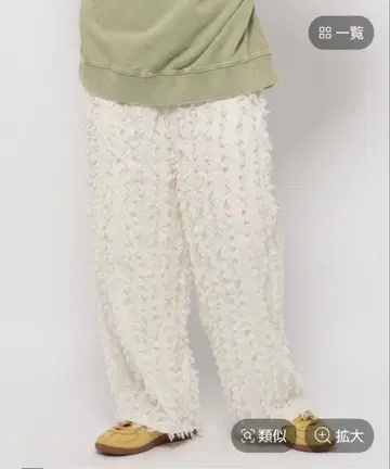 [미사용 새상품] nikoand 니코앤드 모사모사 이지 팬츠 아이보리