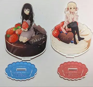 리코리스 리코일 과자집 아크릴 스탠드 니시키기 치사토 & 이노우에 타키나