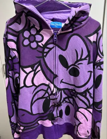 도쿄 디즈니 리조트 미니 마우스 후드티 L