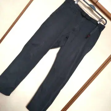 그라미치 남성 바지 M 코튼 혼방 팬츠 앞 벨트 포함