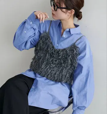 DISCOAT 그레이 뷔스티에