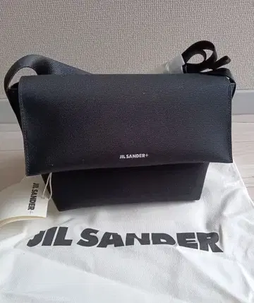 질 샌더 벨트 백 웨스트 파우치 블랙 남성용