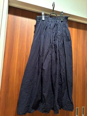 무인양품 블랙 여성용 스커트 S 사이즈