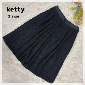 [케티] 전체 레이스 플레어 스커트 2 블랙 네이비 세레모니 경사
