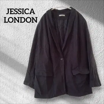 1점 한정 JESSICA LONDON 블랙 테일러드 자켓 블랙