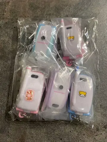 [BANDAI] 메일 휴대폰 메루푸치 미니어처 참 컴플리트