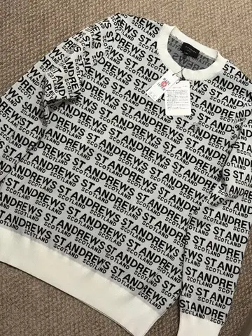 미사용 새상품 정품! 세인트 앤드류 스웨터