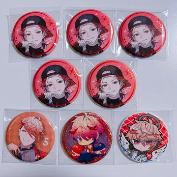 니지산지 VOLTACTION 캔뱃지 세라프 다즐 정원 3주년