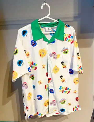 [ USJ ] 세서미 스트릿 반팔 셔츠 빅