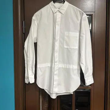 +J 유니클로 수피마 코튼 오버 사이즈 셔츠 S