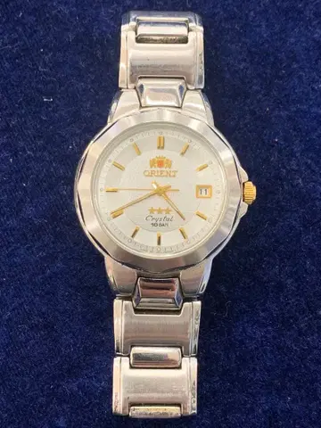 [ 상태 좋음 ] ORIENT 쓰리 스타. Crystal 10BAR 방수