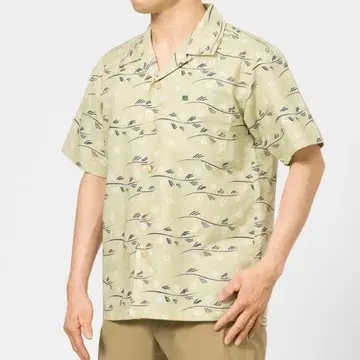 [새상품] 몽벨 TAKE 대나무 섬유/청량감 매화꽃 디자인 셔츠 M