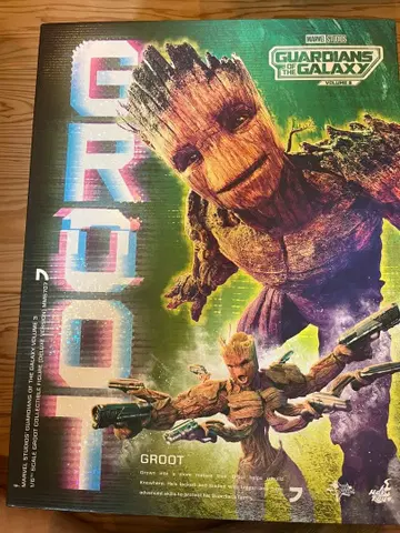 핫토이즈 마블 무비 마스터피스 그루트 dx판