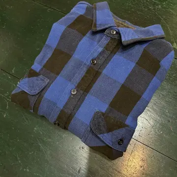 80s FIELD&STREAM 버팔로 체크 플란넬 셔츠