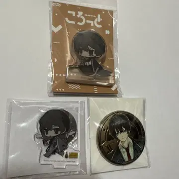 림바스 컴퍼니 코롯토 복권 메이트 캔뱃지 3종 세트