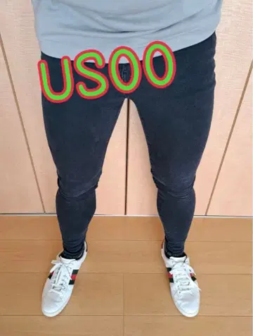 아메리칸 이글 제깅스 US 사이즈 00 블랙