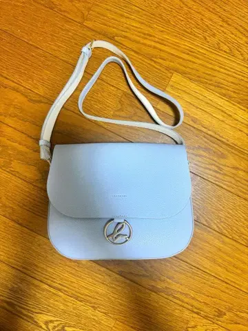 [ 새상품급 ] agnes b. 에네스베 숄더백 스카이블루