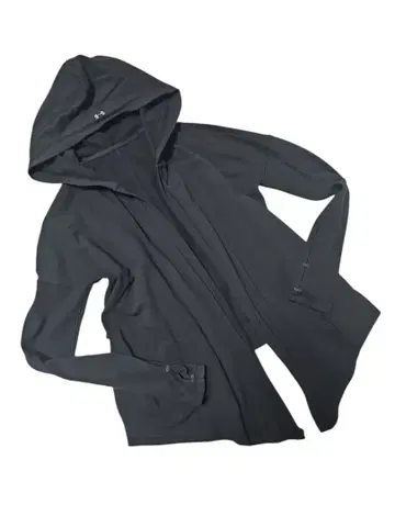 언더아머 후드티 블랙 타운 유스