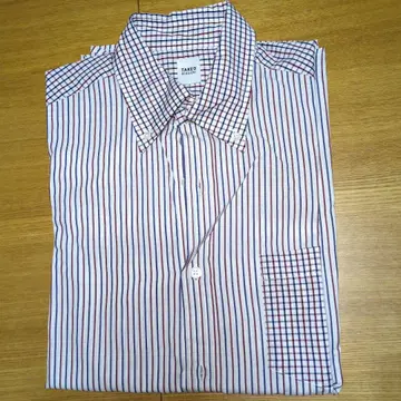 TAKEO KIKUCHI 클레이지 스트라이프 긴팔 셔츠 ( M )